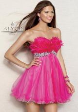 Alyce 4305.  Available in Fuchsia, Lime/Aqua, Pink/White