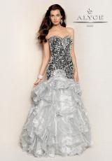 Alyce 6008.  Available in Silver/White