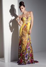 2012 Alyce Prom Dresses 6741.  Available in Yellow/Purple