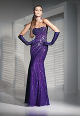 Alyce 6844.  Available in Gold, Pink Mist, Purple