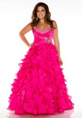 Fabulouss Plus Size 4977F.  Available in Fuchsia, Island Blue