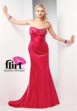 2012 Flirt Prom P4636.  Available in Funky Pink, Mediterranean Blue, Midnight Amethyst