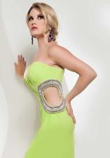 Jasz Couture 4895.  Available in Lime, Pink, Royal