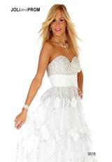2012 Joli Prom Dresses 9516.  Available in Fuchsia, White