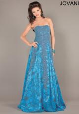 Jovani 3652.  Available in Ivory/Gold, Turquoise