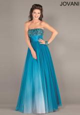 Jovani 7229.  Available in Teal/Ombre