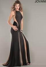 Jovani 762.  Available in Black/Nude
