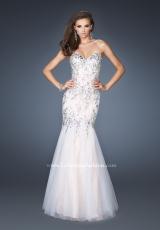 La Femme 19036.  Available in White/Nude
