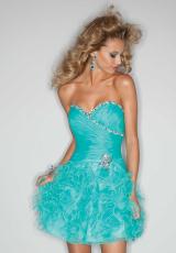 Mori Lee Sticks and Stones 9191.  Available in Black, Deep Aqua, Hot Pink