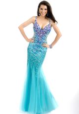 Party Time Dresses 6027.  Available in Magenta, Nude, Turquoise