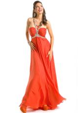 Party Time Dresses 6094.  Available in Tangerine, Yellow