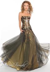 Precious Formals O55162.  Available in Black/Gold, Blue/Silver