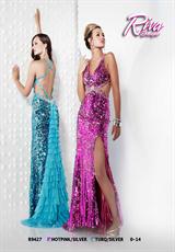 2012 Riva Sequined Prom Dress R9427