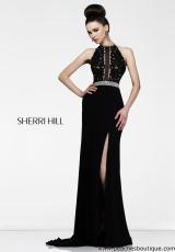 Sherri Hill 21210.  Available in Black, Ivory, Red
