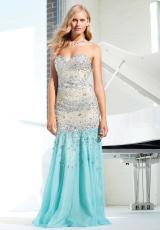 Terani P1518.  Available in Aqua/Aqua, Aqua/Nude, Limegreen/Nude, Peach/Nude