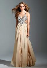 Terani P1527.  Available in Fuchsia, Nude