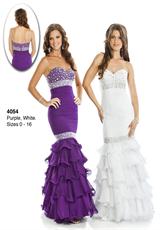 2012 WOW Prom Dresses 4054.  Available in Purple, White
