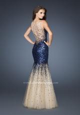 La Femme 19097.  Available in Black, Light Gold, Navy, Silver