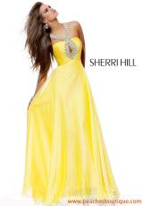 2012 Sherri Hill Prom Dresses 2875.  Available in Strawberry, Yellow