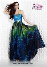 2012 Riva Prom Dresses R9410.  Available in Teal/Peacock