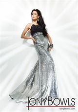 2012 Tony Bowls Evenings Prom Dresses TBE11227.  Available in Black, Turquoise