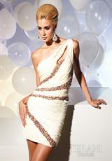 2012 Terani Prom Dresses Y744.  Available in Black, Cream
