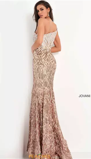 Single Shoulder Fitted Dress 06459