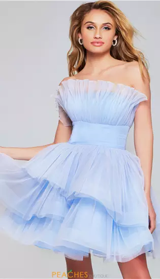 Strapless A Line Dress 42340