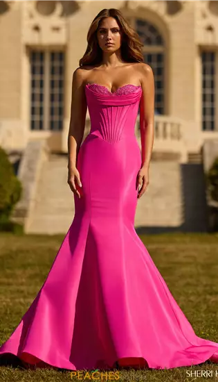 Strapless Mermaid Dress 57626