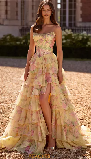 Strapless Corset A Line Dress 57727