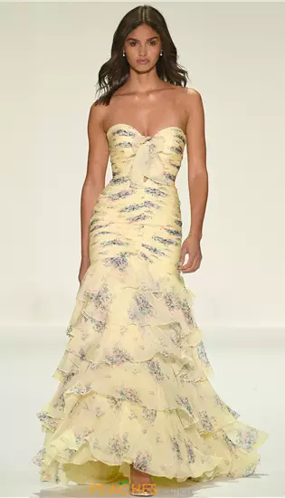 Strapless Maid Long Dress 57865
