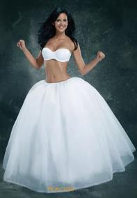 Tulle floor length Full Cinderella Slip