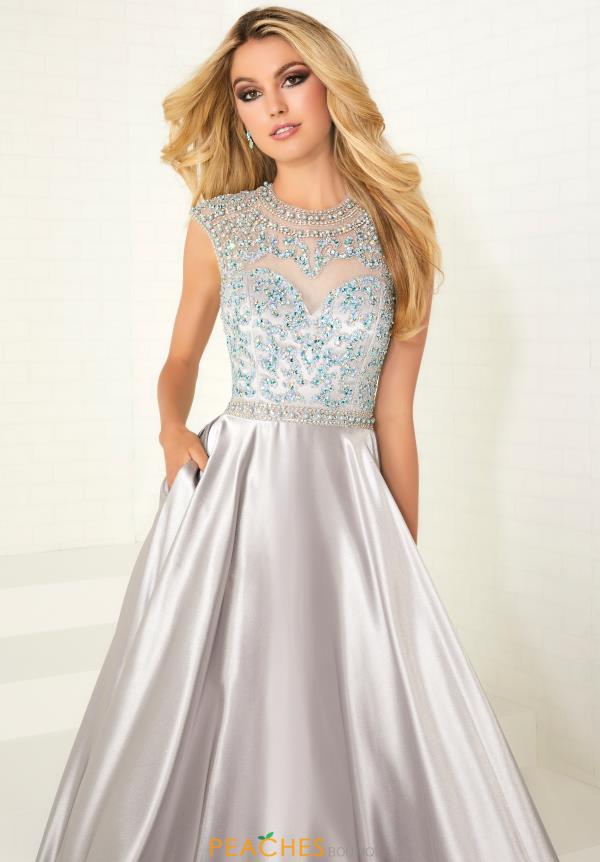 Tiffany Blue Satin Dress