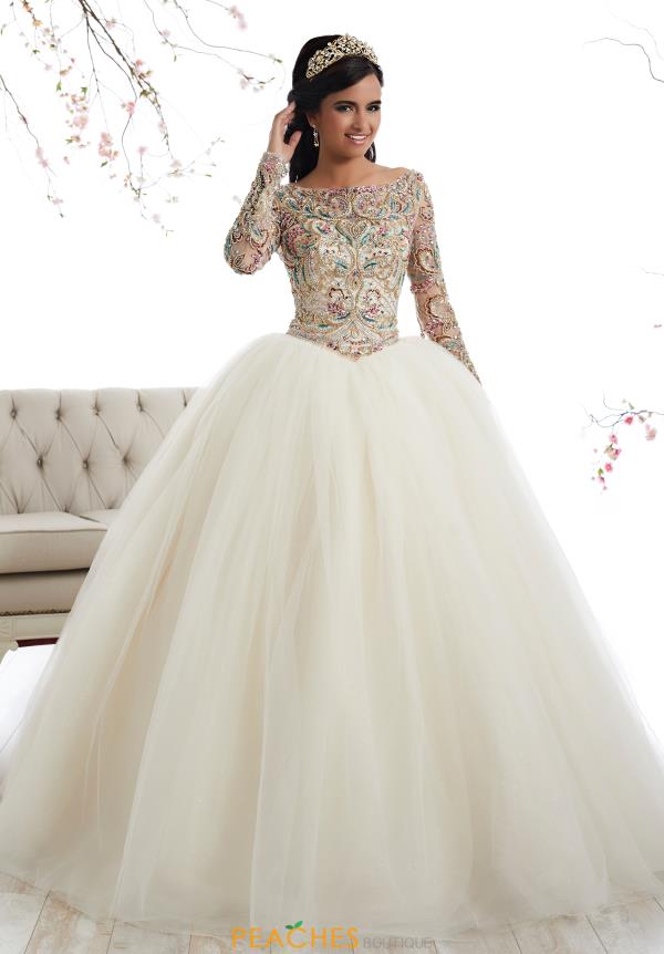 ivory quinceanera dresses