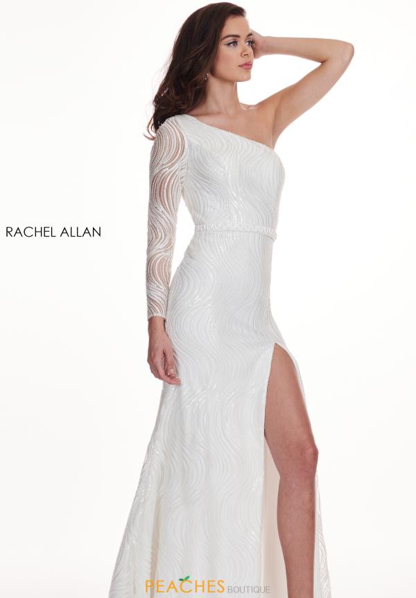 rachel allan white dress