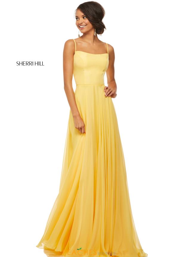 Sherri Hill Orange Dress
