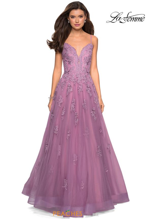 La Femme Beaded Dress