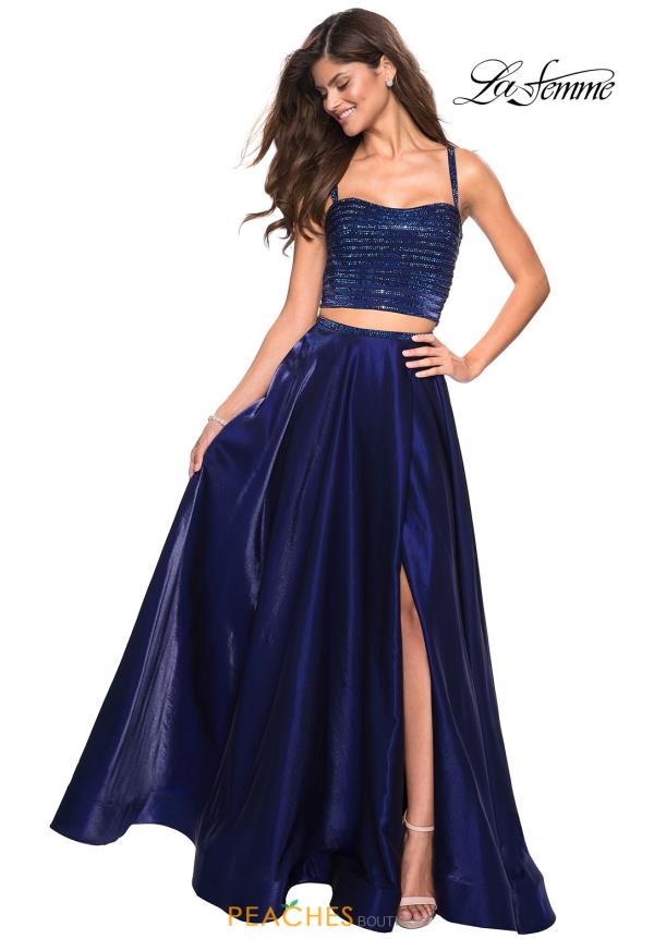 La Femme Navy Dress