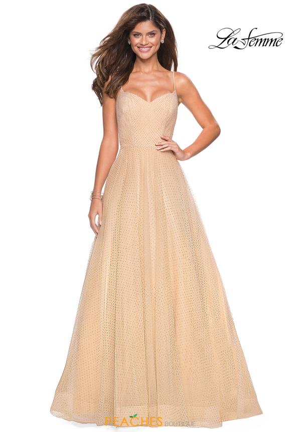 La Femme Beaded Dress