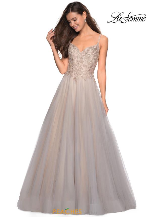 La Femme Beaded Dress