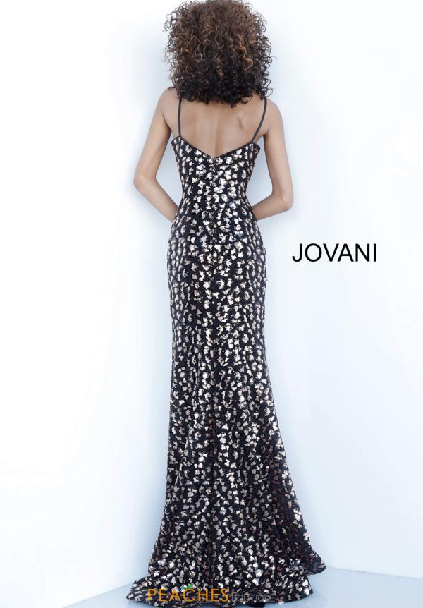 jovani black and gold