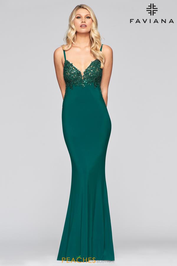 forest green occasion dress