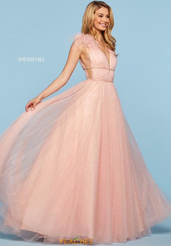 sherri hill 52613 blush