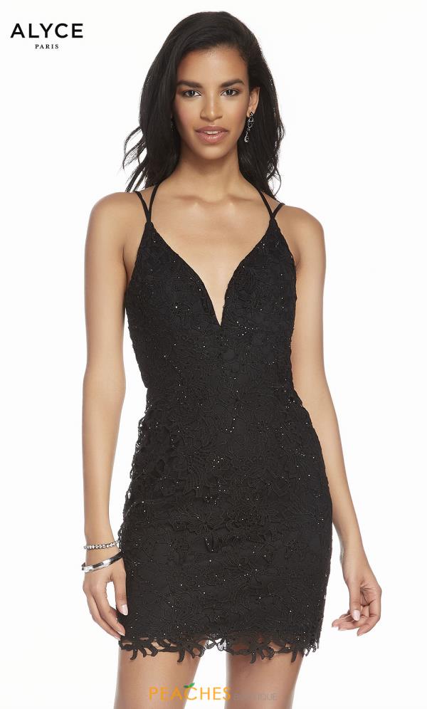 alyce paris black dress