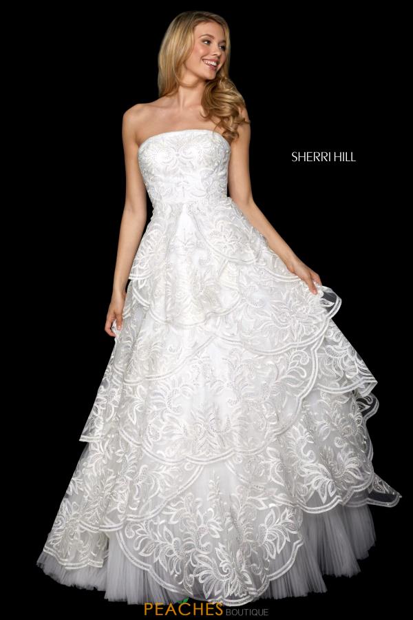 sherri hill ivory