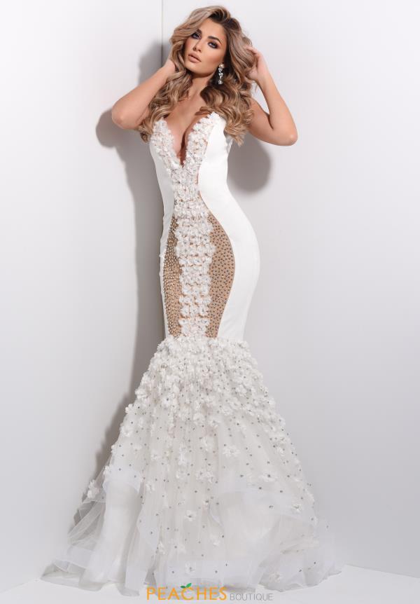Jasz Couture Beaded Dress 7202