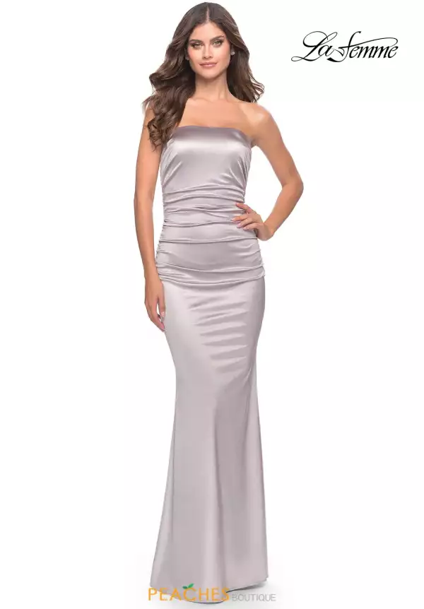 La Femme Fitted Dress 31189