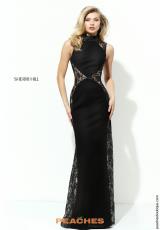 Sherri Hill Dress 50652 | PeachesBoutique.com Lace Fitted Sherri Hill Dress 50652. Online Only. Navy; Black ...