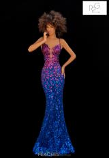 Fuchsia/Royal Blue