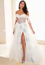 Ivory/Blue